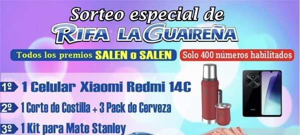 Imagen del sorteo