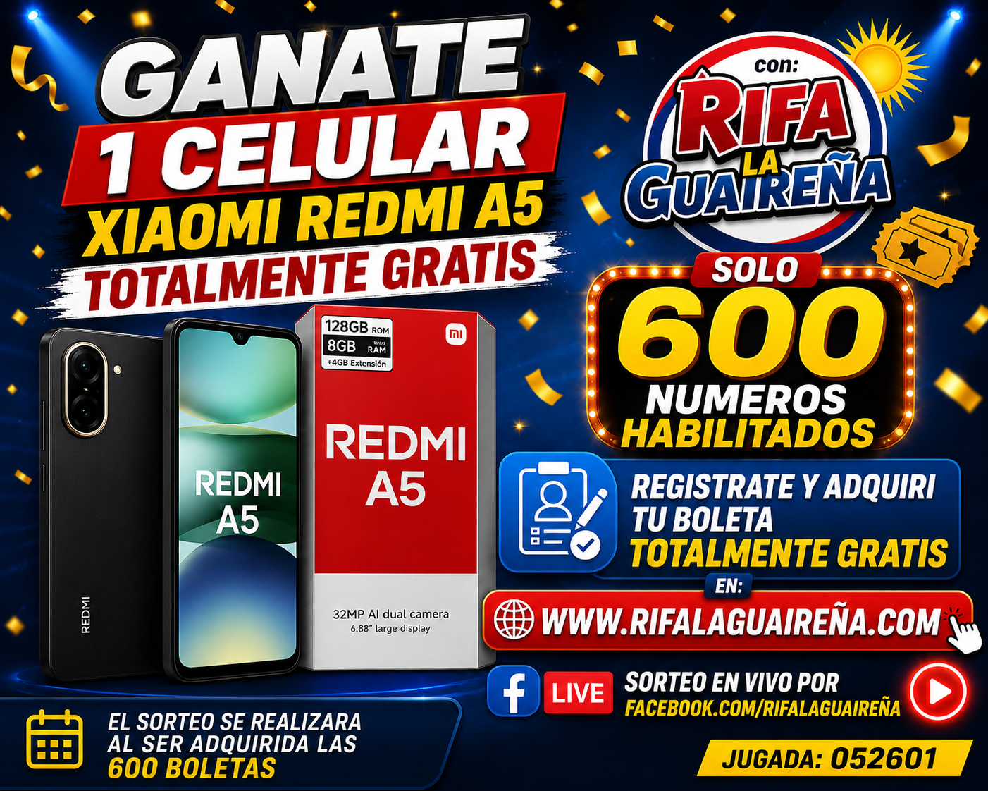 Imagen del sorteo