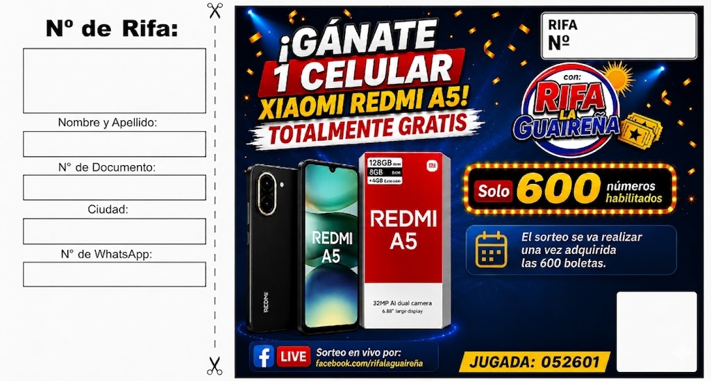 Imagen del sorteo